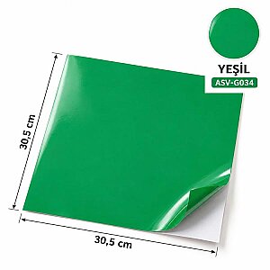 Kendinden Yapışkanlı PVC Kesim Folyosu 30,5 × 30,5 cm – 20 Adet - 7