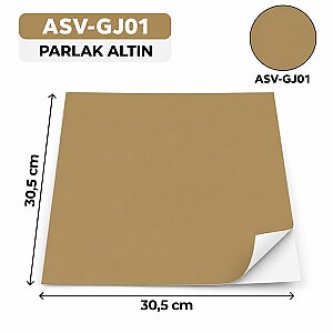 Kendinden Yapışkanlı PVC Kesim Folyosu 30,5 × 30,5 cm – 20 Adet - 8