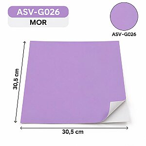 Kendinden Yapışkanlı PVC Kesim Folyosu 30,5 × 30,5 cm – 20 Adet - 9