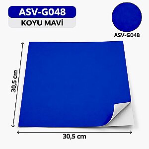 Kendinden Yapışkanlı PVC Kesim Folyosu 30,5 × 30,5 cm – 20 Adet - 10
